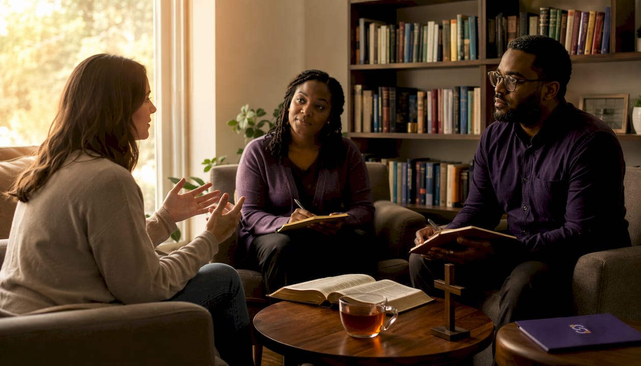 Therapists providing Christian mental health counseling