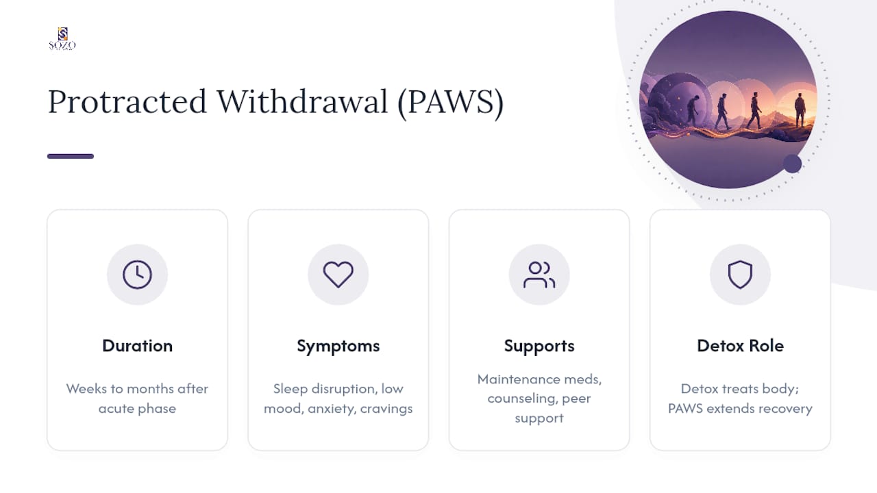What Is Protracted Withdrawal (PAWS)? — overview diagram